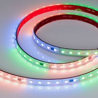 Лента герметичная SPI-P-BA120-14mm 24V RGBW-White-PX6-BPT (16 W/m, IP66, 5060/2835, 5m) (Arlight, бегущий огонь)
