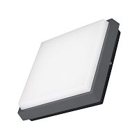 Светильник LGD-AREA-S175x175-10W Warm3000 (GR, 110 deg, 230V) (Arlight, IP54 Металл, 3 года)