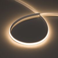 Лента герметичная MOONLIGHT-TOP-M280-10x5mm 24V Warm3000 (15 W/m, IP65, 5m, wire x1)  (Arlight, Вывод кабеля прямой)