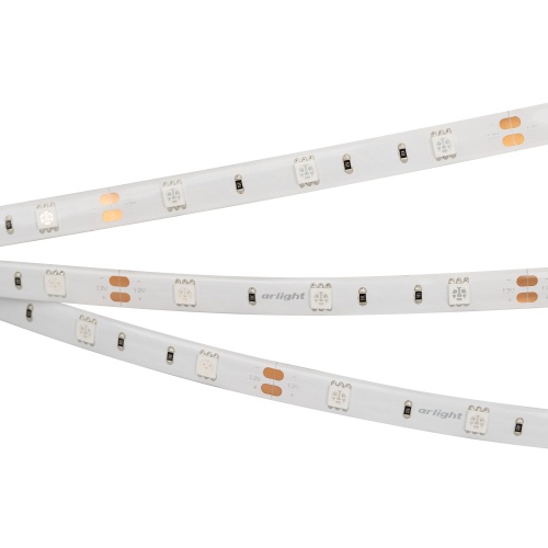 Лента RTW 2-5000SE 12V Green (5060, 150 LED, LUX) (Arlight, 7.2 Вт/м, IP65)