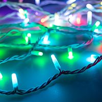 Светодиодная гирлянда ARD-STRING-PRO-10000-WHITE-95LED-MILK-LIVE RGBW-DMX (24V, 10W) (Ardecoled, IP65, 2 года)