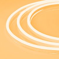 Гибкий неон ARL-NEON-1608PH-SIDE 24V Amber (Arlight, 8 Вт/м, IP65)