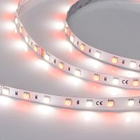 Лента RT-B60-10mm 24V RGBW-Day (14.4 W/m, IP20, 5m) (Arlight, Открытый)