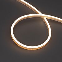 Лента герметичная WAVE-SIDE-PU-A120-06x12mm 24V Warm3500 (8 W/m, IP68, 5m, wire x2) (Arlight, Вывод боковой, 3 года)
