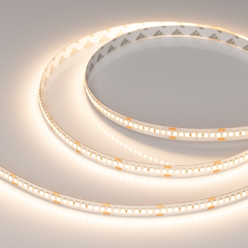 Лента RT-A240-10mm 24V Warm3000 (22 W/m, IP20, 5m) (Arlight, высок.эфф.150 лм/Вт)