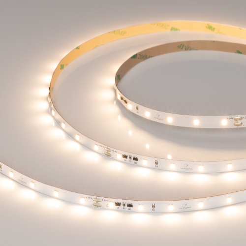 Лента IC-A60-8mm 24V Warm3000 (4.8 W/m, IP20, 2835, 10m) (Arlight, стабилизированная) Лента IC-A60-8mm 24V Warm3000 (4.8 W/m, IP20, 2835, 10m) (Arlight, стабилизированная)