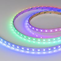 Лента герметичная SPI-P-B60-12mm 12V RGB-PX1-BPT (8 W/m, IP66, 5060, 5m) (Arlight, бегущий огонь)
