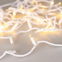 Светодиодная гирлянда ARD-STRING-CLASSIC-10000-WHITE-100LED-PULSE Warm (230V, 7W) (Ardecoled, IP65)