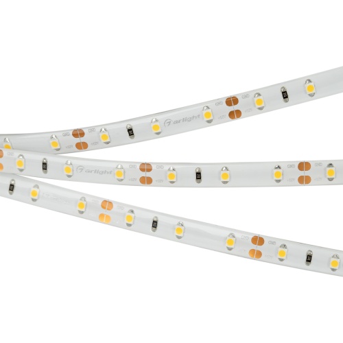 Лента RTW 2-5000SE 12V Cool (3528, 300 LED, LUX) (Arlight, 4.8 Вт/м, IP65)