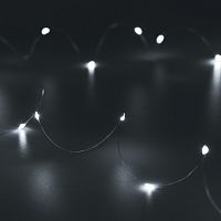 Светодиодная гирлянда ARD-DEW-HOME-10000-CLEAR-100LED-LIVE White6000 (5V, USB, ПДУ) (Ardecoled, IP20)