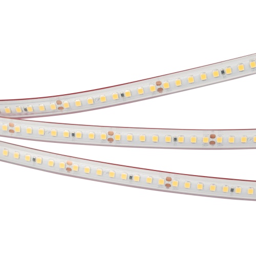Лента RTW 2-5000PS 24V Warm2700 2x (2835, 160 LED/m, LUX) (Arlight, 12 Вт/м, IP67)