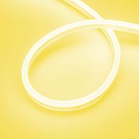 Лента герметичная AURORA-PS-A120-16x8mm 24V Yellow (10 W/m, IP65, 2835, 5m) (Arlight, Силикон)