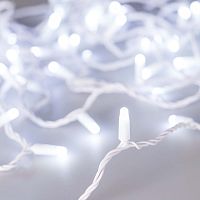 Светодиодная гирлянда ARD-STRING-CLASSIC-10000-WHITE-100LED-MILK-FLASH White (230V, 7W) (Ardecoled, IP65)